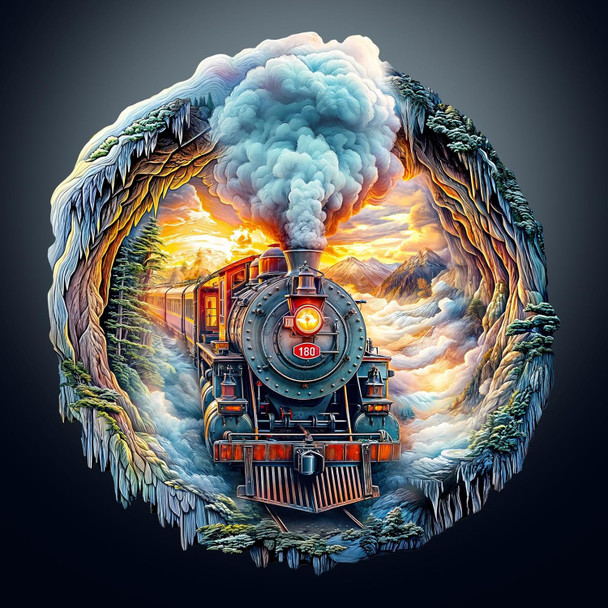 Nabyshop Wooden Puzzles for Adults Wooden Flat Puzzles with 3D Visual Effect Steam Train Puzzles Birthday s for Women Men (L-13.4 12.6in 270pcs)
B0DHV8ZQJ4