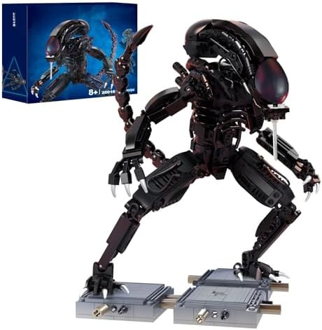 Onederbkk Xenomorph Action Figure Building Kit Compatible with Lego Sets for for AdultsHorror Halloween Toys for Boys 8-1214 Years Up 616 pcs
B0CT8JTCDW