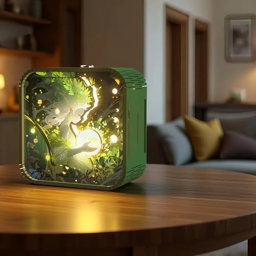 Panziyu 3D Wooden Puzzle Night LightDIY Craft for Adults with Touch Night Light Chrismas Year for Teen Desk Decor for DIY Puzzle Lovers Men and Women(Jungle Spirit)
B0DQTY491C