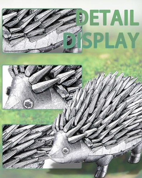 Piececool 3D Metal Puzzles for Adults Hedgehog Metal Model Kit Challenging DIY Assembling Crafts Kit Hobbies Creative s Home Decor
B0F4JYRF3H