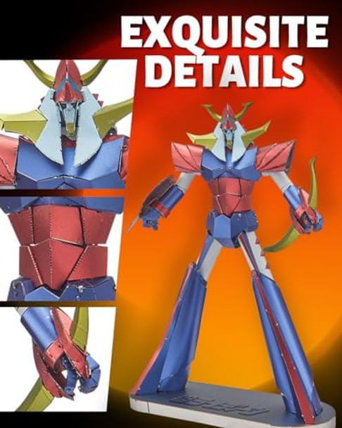 Piececool 3D Metal Puzzles for Adults Reideen Robot Metal Model Kits Japanese Figure Mecha Model Kits to Build DIY Hobbies Home Decoration Best s
B0FBFKXXF3