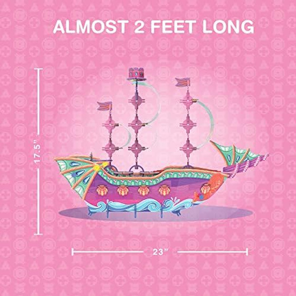 Pinxies Marvelous Mermaid Ship Build-Your-Own Magical Boat Play Set Kids 3D Puzzle Toy - STEM Girl Toys Ages 6-7 and Up
B08JHDXMTJ