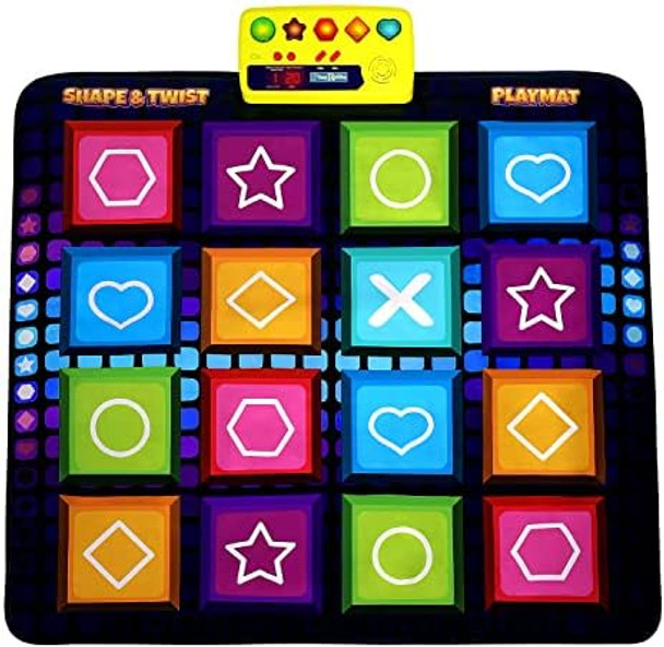 Playroute Shape & Twist Dance Mat 3 Fun Educational Shape Games Mat for Kids Ages 4-8 Electronic Toy for Girls & Boys Ages 4 5 6 7 8 Years Old Brain & Memory STEM Toy for Kids
B0BM3P76KH Playroute Shape & Twist Dance Mat 3 Fun Educational Shape Games Mat for Kids Ages 4-8 Electronic Toy for Girls & Boys Ages 4 5 6 7 8 Years Old Brain & Memory STEM Toy for Kids
B0BM3P76KH