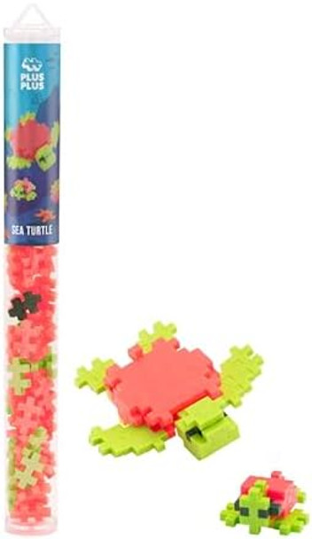 Plus Plus 3D Puzzle Building Block Set 70 Mini Interlocking Pieces Fun STEM Toys for Kids - Sea Turtle Mini Maker Tube
B0DQVTML3B
