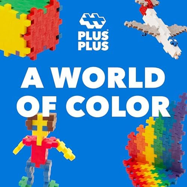 Plus Plus 500 Piece Interlocking Building Block 3D Puzzle Kit Kids Stem Connecting Toys - Basic Color Mix
B07VJJDRQ3