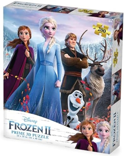 Prime 3D Disney Frozen 200 Piece 3D Jigsaw Puzzle for Adults & Kids Finished Size 24" x 18" Challenging & Fun for Adults Kids & Families Immersive 3D Lenticular Effect
B09D3NS9QK
