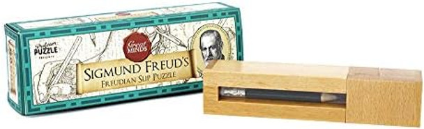 Professor Puzzle The Freudian Slip Puzzle Brain Teaser Puzzle - Part of the Great Minds collection of 3D Wooden Puzzles / Brain Teasers by Professor Puzzle
B086Y7CNPV