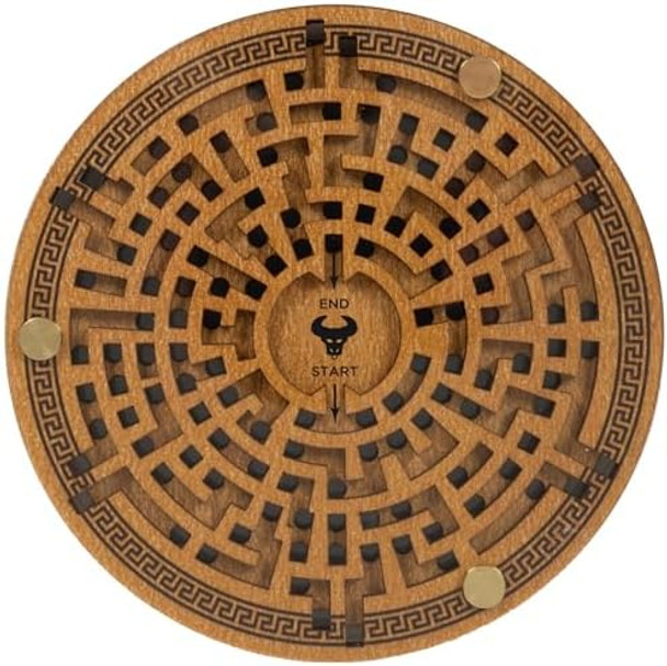 Professor Puzzle: Theseus & The Minotaur Puzzle - 3D Wooden Brainteaser Twist & Turn The Labyrinth Maze to Move The Ball Myths & Legends Collection
B0FM435S7M