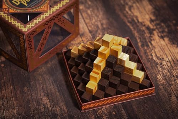 Professor Puzzle: El Dorado Puzzle - 3D Wooden Brainteaser Rebuild The Legendary Kingdom of Gold Block Configuration Myths & Legends Collection
B0F6VJFB9N