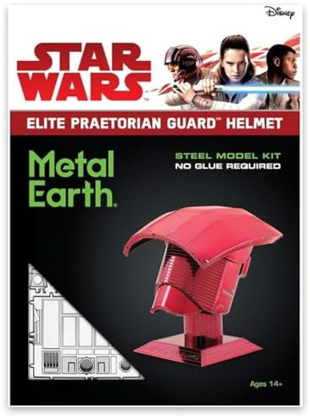 Professor Puzzle Metal Earth Star Wars Elite Praetorian Guard Helmet 3D Metal Model Kit No Glue Needed Ages 14+ Detailed Etched Steel Sheets Collectible Enthusiast Figurine Moderate Level Build for Fans
B07G3MY1GY