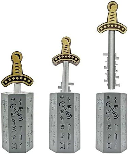 Project Genius Sword in Stone 3D Blind Maze Brainteaser Wooden Mechanical Puzzle for Kids 8+ Teens and Adults - True Genius Series Inspired by Historic Artifacts
B08H45JQWZ