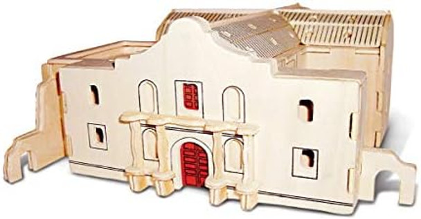 Puzzled The Alamo 3D Puzzle Wood Building Kit - 3D Wooden Puzzle Model Building Kits for Kids and Adults Fun Educational Construction DIY Wooden Projects Paint and Build Craft Toy - 57 Pieces
B01J4RHJDU