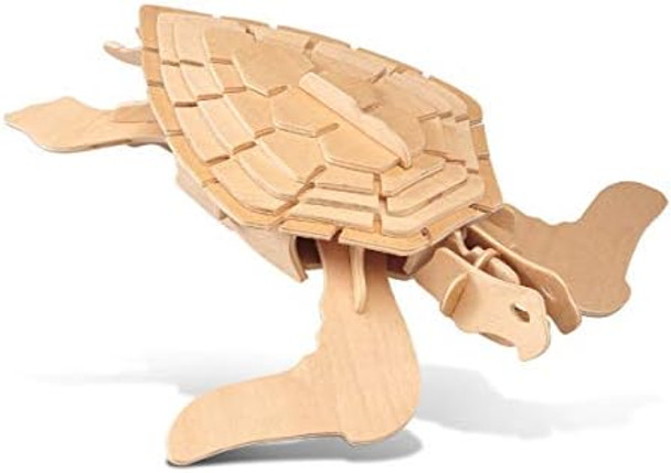 Puzzled 3D Puzzle Green Turtle Wood Craft Construction Model Kit Fun Unique Educational DIY Wooden Toy Assemble Model Unfinished Crafting Hobby Puzzle Build and Paint for Decoration 26 Pieces Pack
B0013RAIBA