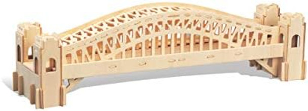 Puzzled Sydney Bridge 3D Wooden Puzzle Model Kit - Fun and Education Wooden Building Kits for Kids DIY Wooden Puzzle Toy Bridge Model Construction Kit Cool Architecture s for Kids - 55 Pieces
B000WAEOSC