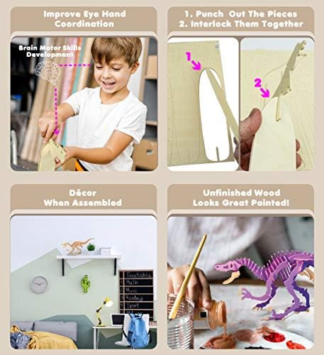 Puzzled Velociraptor Dinosaur 3D Woodcraft Construction Kit
B000NQM9FK