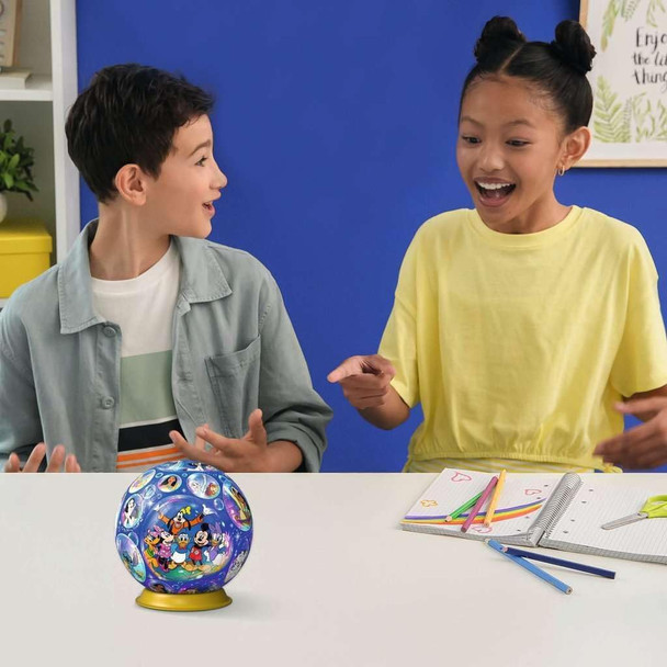 Ravensburger 3D Puzzle Ball Disney Characters 72 Pieces Puzzle Ball for Disney Fans from 6 Years
B0BD6BF28M