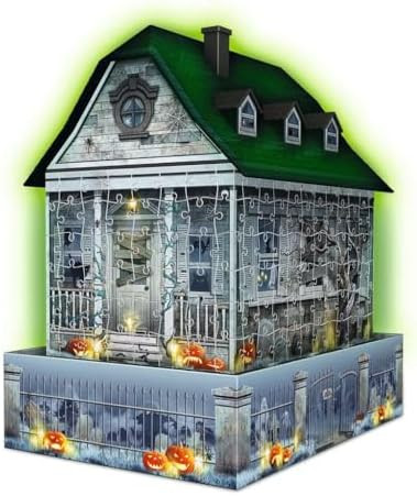 Ravensburger 3D Haunted House Night Jigsaw Puzzle for Adults – Every Piece is Unique Softclick Technology Means Pieces Fit Together Perfectly
B08X4PMDYD
