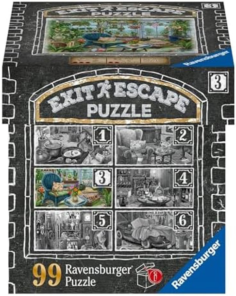 Ravensburger 3D Puzzle EXIT Puzzle 16879 - Im Gutshaus Wintergarten - 99 Pieces Puzzle for Adults and Children from 14 Years
B08X4PCQ16