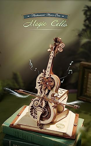 RobotimePrinting Press Wooden Puzzle & Magic Cello 3D Puzzle
B0CW1CTKK2