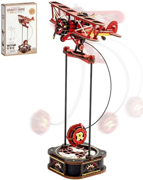 Robotime3D Wooden Puzzles for Adults Plane Gravity Swing Model Aircraft Model Kits for Age 14+3D Puzzle Model Building Kit Birthday/Christmas/Creative s for Adults&Teens
B0FDQ6ZVR1