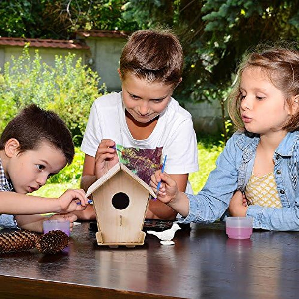 RobotimeWooden Birdhouse for Outdoors Model Building Kits 3D Painting Puzzle Wood Craft Kits
B01K9P87UA