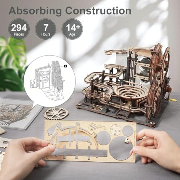 Rokr 3D Wooden Puzzles for Adult Marble Run Puzzle Model Mechanical Marble Run Building Kits DIY Toy Hobbies for Adults for Men Women
B0948Z32YQ Rokr 3D Wooden Puzzles for Adult Marble Run Puzzle Model Mechanical Marble Run Building Kits DIY Toy Hobbies for Adults for Men Women
B0948Z32YQ