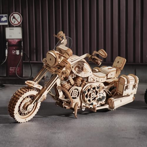 Rokr 3D Wooden Puzzles for Adults 1:8 Scale Motorcycle Model Car Kits to Build - DIY Wood Craft Hobbies for Adults/Men/Women Cool s for Teens/Dad/Mom
B09FNSM6S1