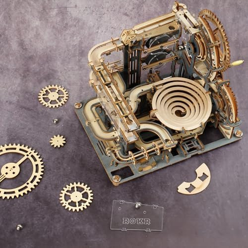 Rokr 3D Wooden Puzzles for Adults Marble Run Model Building Kit(LGA01 Marble Night City)
B0948TSRGS