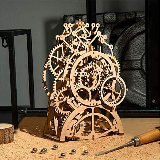 Rokr 3D Wooden Puzzles DIY Clock Kits for Adults to Build Wood Model Building Kit Unique Birthday Pendulum Clock
B07NQ9QBJX