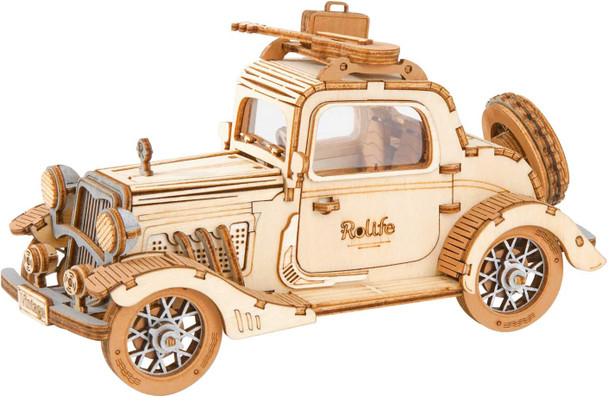 Rolife 3D Wooden Puzzles Retro Car Model - Collectibles Wooden Model Kits for Adults Desk Toys Display for Boys/Girls (Vintage Car)
B08YNCGCRT
