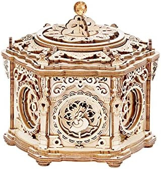 Rowood 3D Wooden Puzzles for Adults Music Box Brain Teaser Mechanical Model Kits for Teens Girls Women on Birthday/Valentine's Day/Christmas- Secret Garden
B08P5MMNXF