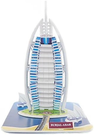 Runsong Creative 3D Puzzle Paper Model Burj AL Arab DIY Fun & Educational Toys World Great Architecture Series 38 Pcs
B01NCVTHOL