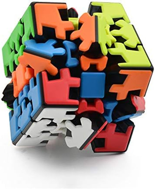 Sesyomr RainbowBox Gear Cube 3×3 Gear Magic Cube Stickerless 3D Puzzle Gear Cube Twisty 3D Puzzle Brain Teasers Puzzles Toys
B08CRLTF8V