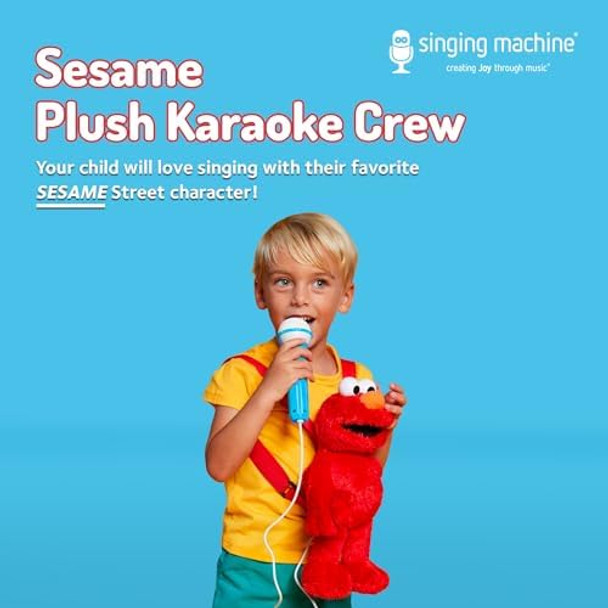 Singing Machine Karaoke Plush Sesame Street Toys (Abby Elmo Plush Toy) - Adjustable Carrying Straps - Sing-Along Built-in Real Working Microphone & Speaker with Record & Playback Function
B0CZVH4F25