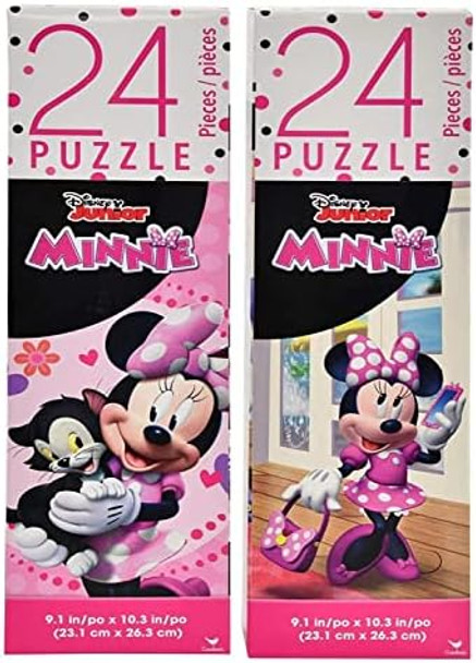 Spin Master UPD Minnie Mouse Disney Tower Box Puzzle 24 Pcs Easy to Play Jigsaw Puzzle Fun & Exciting Game Educational Learning Activity for Kids & Children Preschool Toys & Games Assembled 9.1 x 10.3-Inch
B086HVVV7K