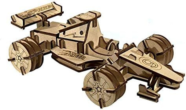 Stonkraft 3D Wooden Puzzle Racing Car Formula 1 - Wooden DIY Build Your own Construction Toy Modeling Kit MDF Toys Car
B08K2MJ3KW