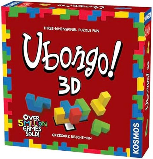 Thames & Kosmos Ubongo 3D - a Kosmos Game Geometric Puzzle Game with Three-Dimensional Blocks Family Friendly Fun Game Highly Re-Playable Quality Components (Made in Germany) 1 to 4 Players Ages 8 and up
B08TX3MT9K