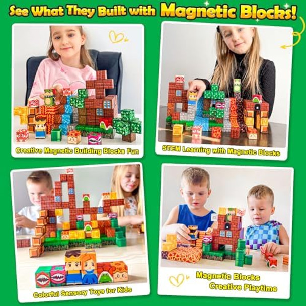 Toyvimo 100PCS Magnetic Blocks Magnetic Building Blocks Sensory Toys for Kids Ages 3-5 6-8 8-12 Kids Game Toys for 3+ Year Old Boys & Girls 3 4 5 6 7 8 9 10 Year Old Boy Birthday
B0DSBQ58W7