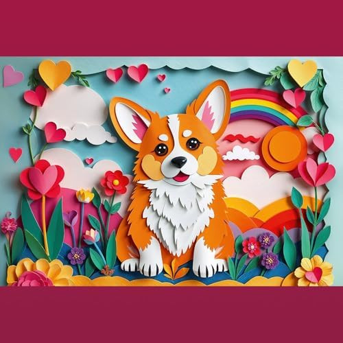 Trefl - 3D Effect Puzzle Dog - 160 Pieces - Trefl’s 40th Anniversary Colourful Puzzles with Animals for Children Aged 6 and Older
B0F4RJDNR7