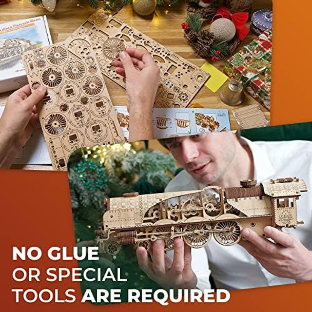 Ugears 3D Puzzles for Adults - V-Express Steam Train with Tender Idea- 3D Wooden Puzzle Model Kits for Adults and Teens Building Kit Wooden Model Kits
B07H4FN8TQ Ugears 3D Puzzles for Adults - V-Express Steam Train with Tender Idea- 3D Wooden Puzzle Model Kits for Adults and Teens Building Kit Wooden Model Kits
B07H4FN8TQ
