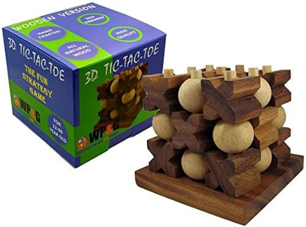Winshare Puzzles And Games Tic-Tac-Toe 3D Strategy Wooden Game
B005IDO5NW