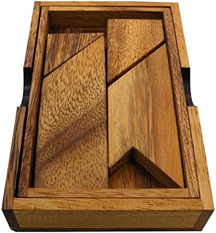Winshare Puzzles And Games T Letter Puzzle in a Wooden Box - Brain Teaser Puzzle Build The T Letter
B00A654IMU