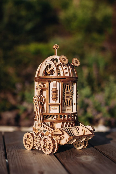 Wood Trick Space Junk Robot 3D Wooden Puzzles for Adults and Kids to Build - Rides up to 13 ft - 9.5x6.7 in - Model Kits for Adults - DIY Wooden Models for Adults to Build
B09GPBNKRM