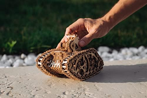 Wood Trick Steam Tank 3D Wooden Puzzles for Adults and Kids to Build - Rides up to 8 ft - Engineering DIY Mechanical Wood Model Kit
B08ZNBV3VS