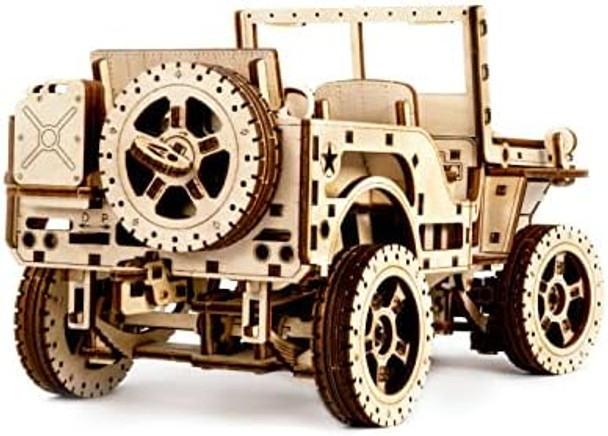 Wooden.City 4x4 Jeep Willys 3D Puzzles for Adults – 571-Piece Mechanical Off-Road Car Model with Rubber Band Motor 12-Hour DIY Wooden Model Kit Natural Wood for Adults & Teens
B076Q85NTQ