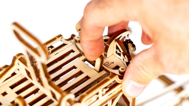 Wooden.City City Tram with Rails 3D Wooden Puzzles for Adults – Build Your Own City Tram with Rubber‑Band Motor – Self‑Assembly Model DIY – 3D Model for Display and Home Décor
B09VH8ZQFH