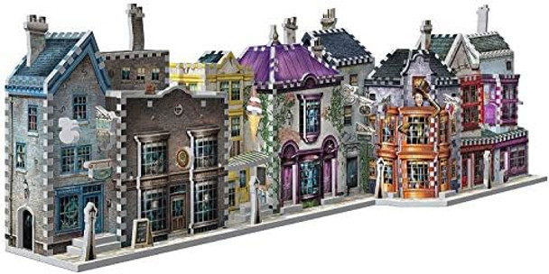 Wrebbit 3D - Harry Potter 3D Puzzle Bundle of Diagon Alley Collection Ollivander’s Wand Shop Quality Quidditch Supplies Madam Malkin’s Weasleys’ Wizard Wheezes 1175 Pieces Jigsaw Puzzle Pieces
B07W4YLZQ4