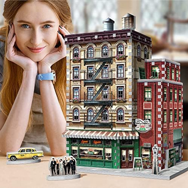 Wrebbit 3D Friends 3D Puzzle Model of Central Perk 440 Real Jigsaw Puzzle Pieces Build The Iconic Cafe from The Hit TV Series
B092VW2YZJ