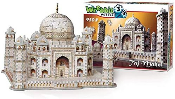 Wrebbit 3D Taj Mahal 3D Puzzle 950 Jigsaw Puzzle Pieces India Iconic Landmark and Architectural Masterpiece
B008AL8BUC