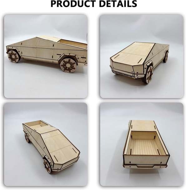 Wwkktt 3D Wooden Pickup Truck Model Kit - Unique Collectible for Adults - Ideal Desk Toy and Display for Kids
B0D1JWB355 Wwkktt 3D Wooden Pickup Truck Model Kit - Unique Collectible for Adults - Ideal Desk Toy and Display for Kids
B0D1JWB355